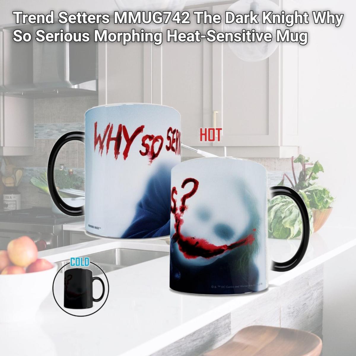 Picture of Trend Setters MMUG742 The Dark Knight Why So Serious Morphing Heat-Sensitive Mug