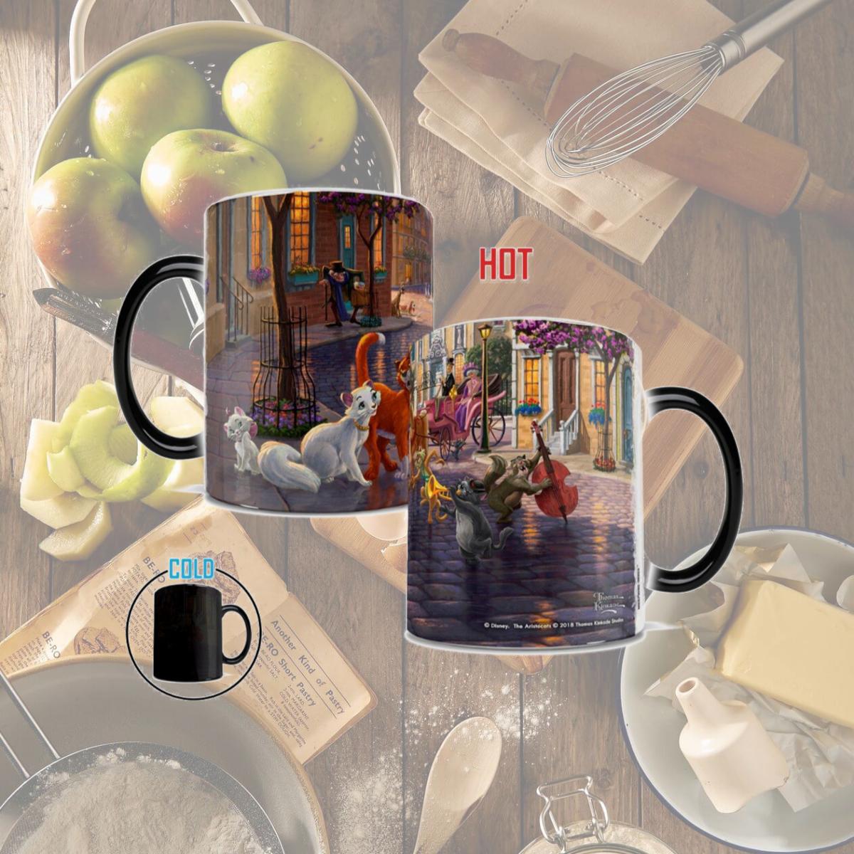 Picture of Trend Setters MMUG874 Thomas Kinkade the Aristocats Morphing Heat-Sensitive Mug
