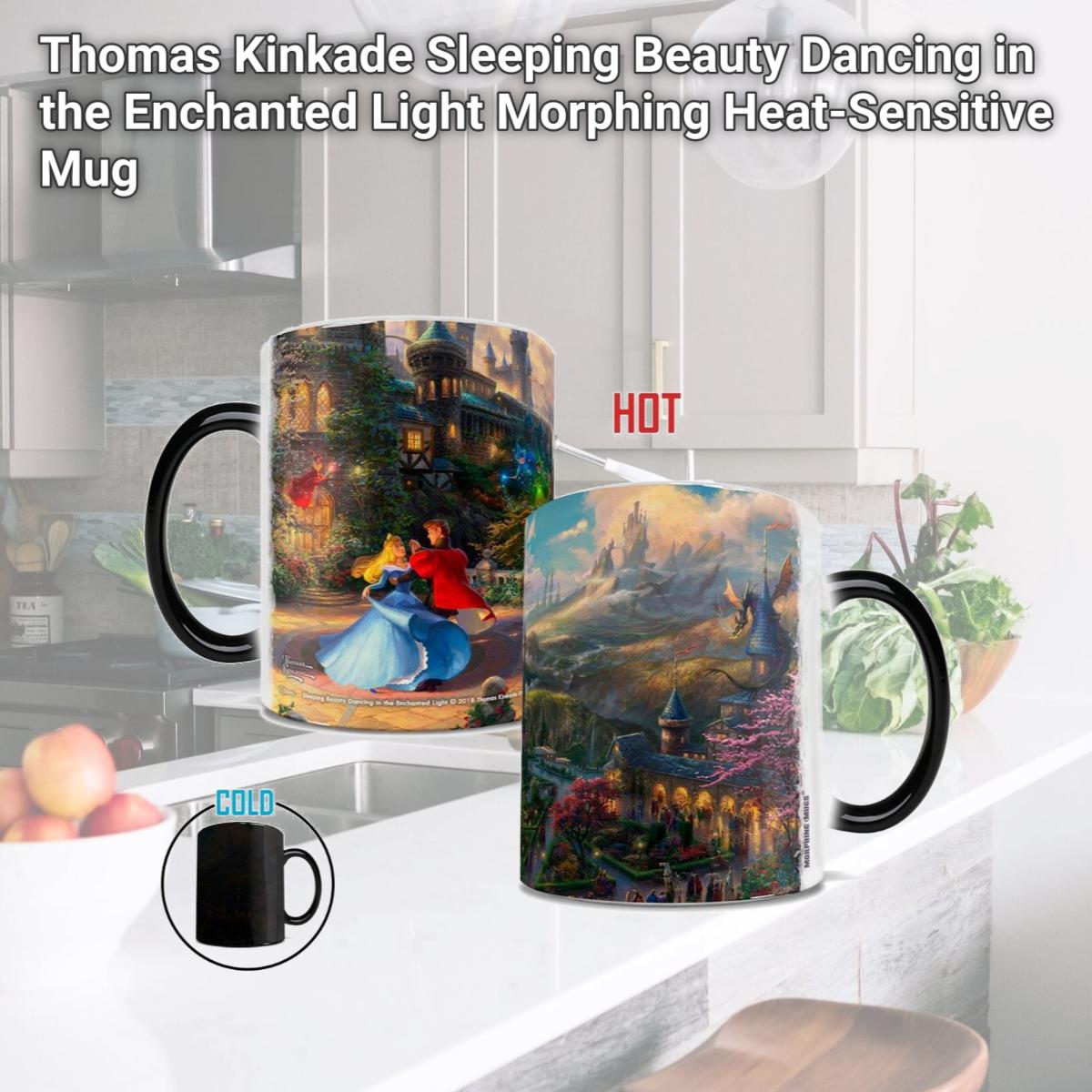 Picture of Trend Setters MMUG919 Thomas Kinkade Sleeping Beauty Dancing in the Enchanted Light Morphing Heat-Sensitive Mug