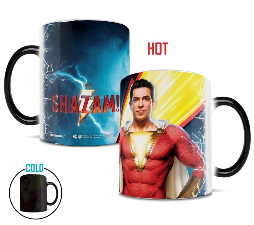 Mmug961 Shazam Striking Hero Morphing Heat-sensitive Mug