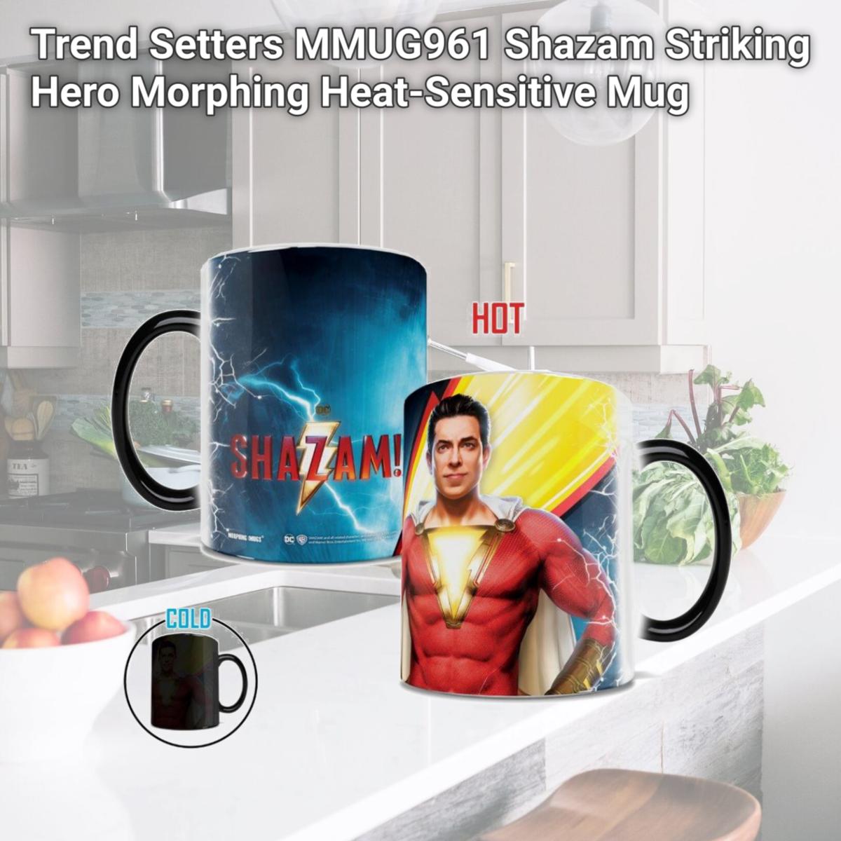 Picture of Trend Setters MMUG961 Shazam Striking Hero Morphing Heat-Sensitive Mug