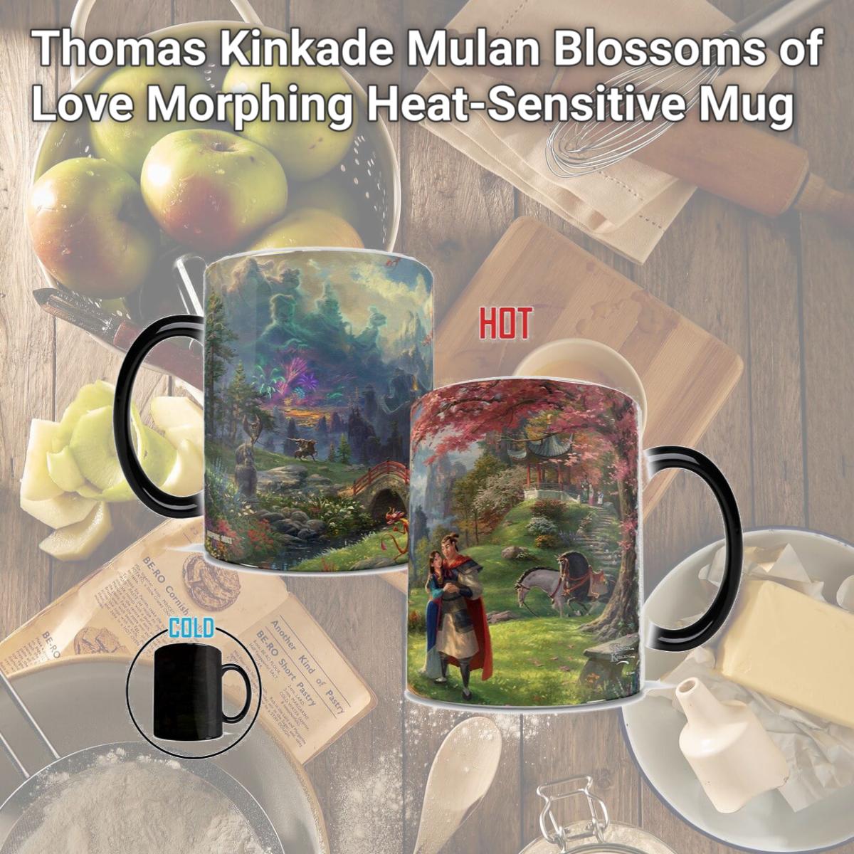 Picture of Trend Setters MMUG965 Thomas Kinkade Mulan Blossoms of Love Morphing Heat-Sensitive Mug
