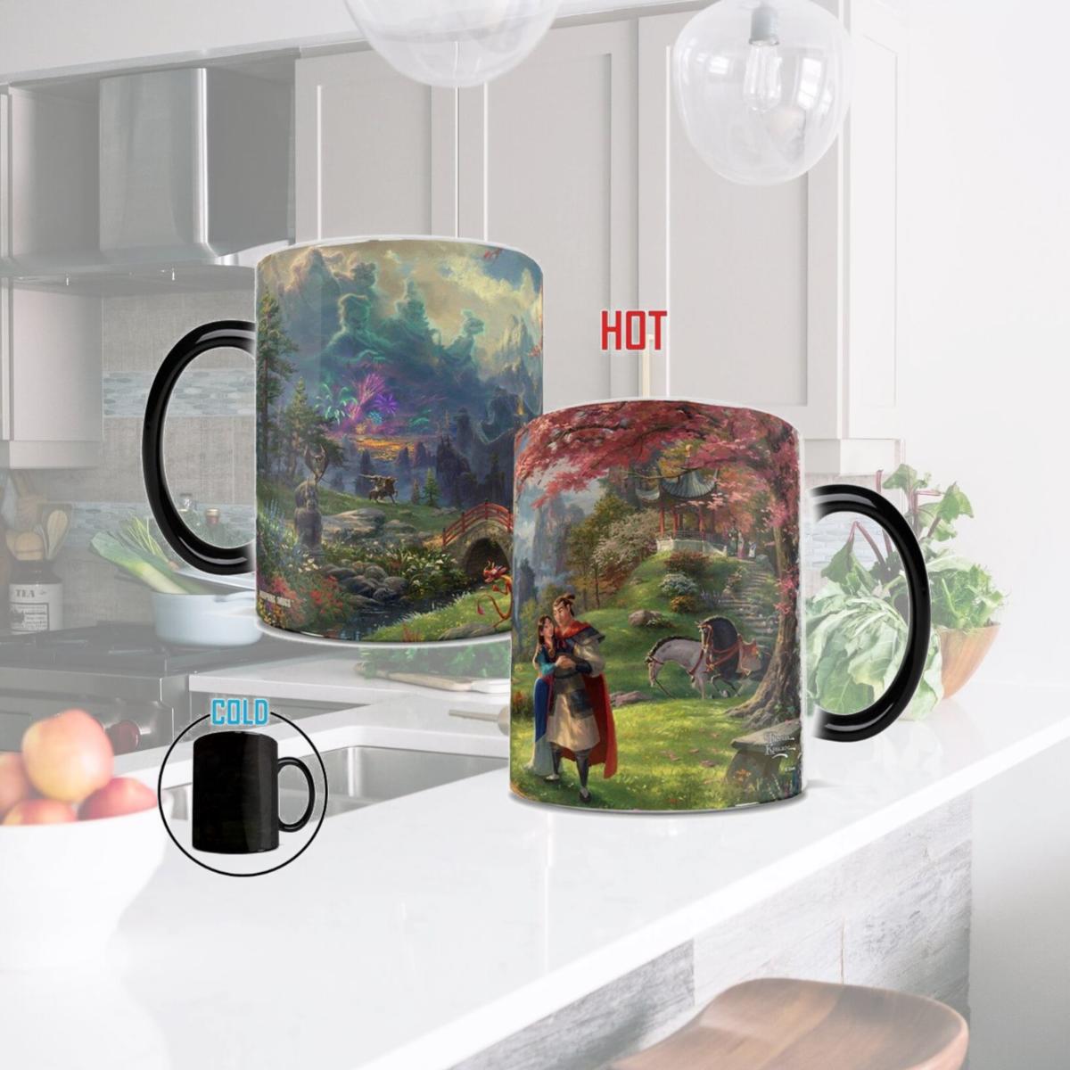 Picture of Trend Setters MMUG965 Thomas Kinkade Mulan Blossoms of Love Morphing Heat-Sensitive Mug