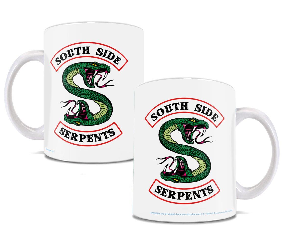 Wmug1012 Riverdale South Side Serpents White Ceramic Mug