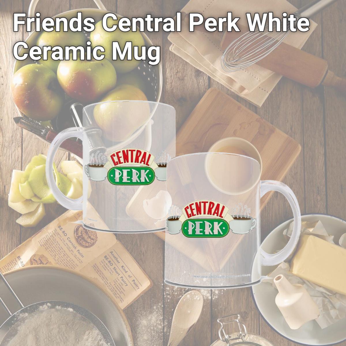 Picture of Trend Setters WMUG1005 Friends Central Perk White Ceramic Mug