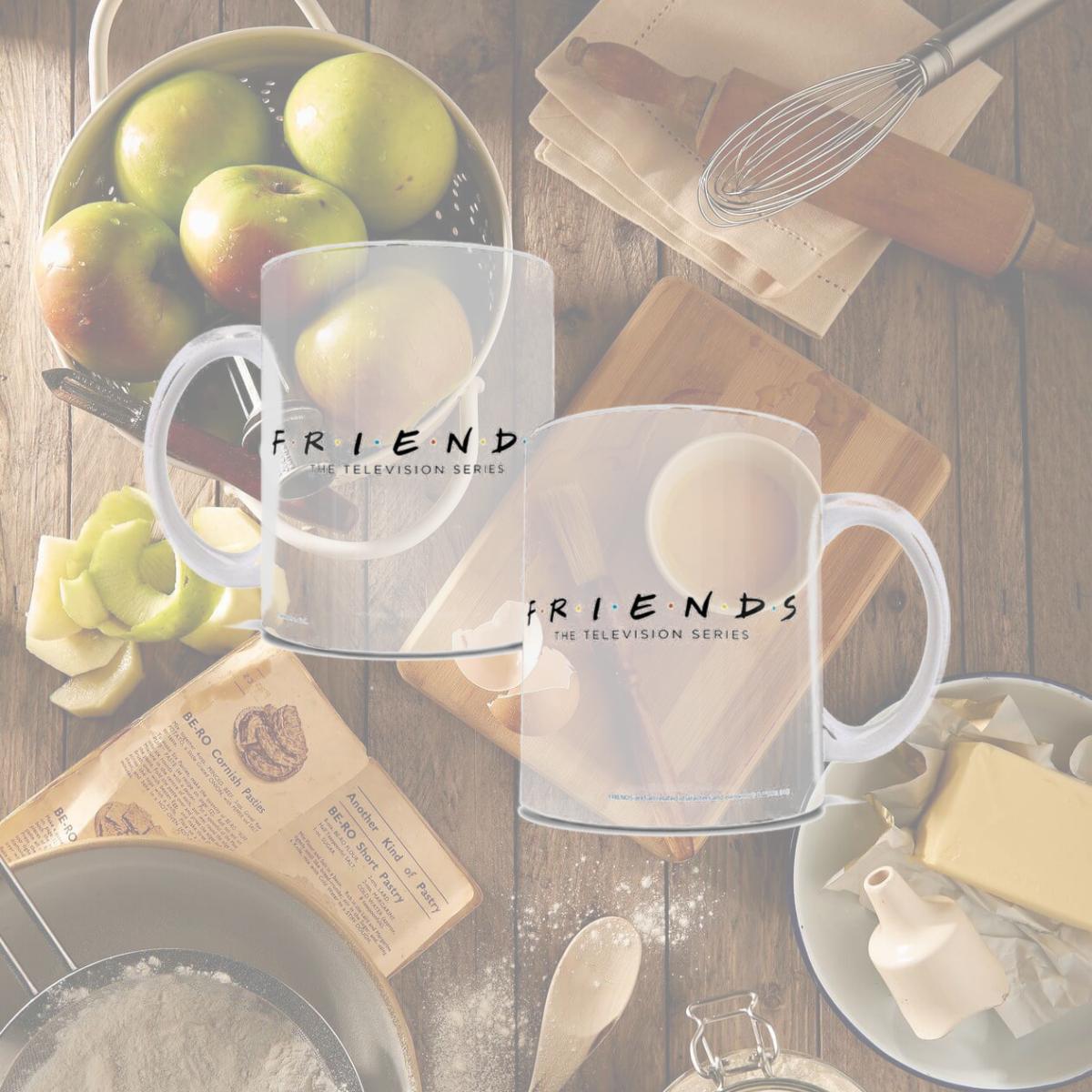 Picture of Trend Setters WMUG1007 Friends Logo White Ceramic Mug