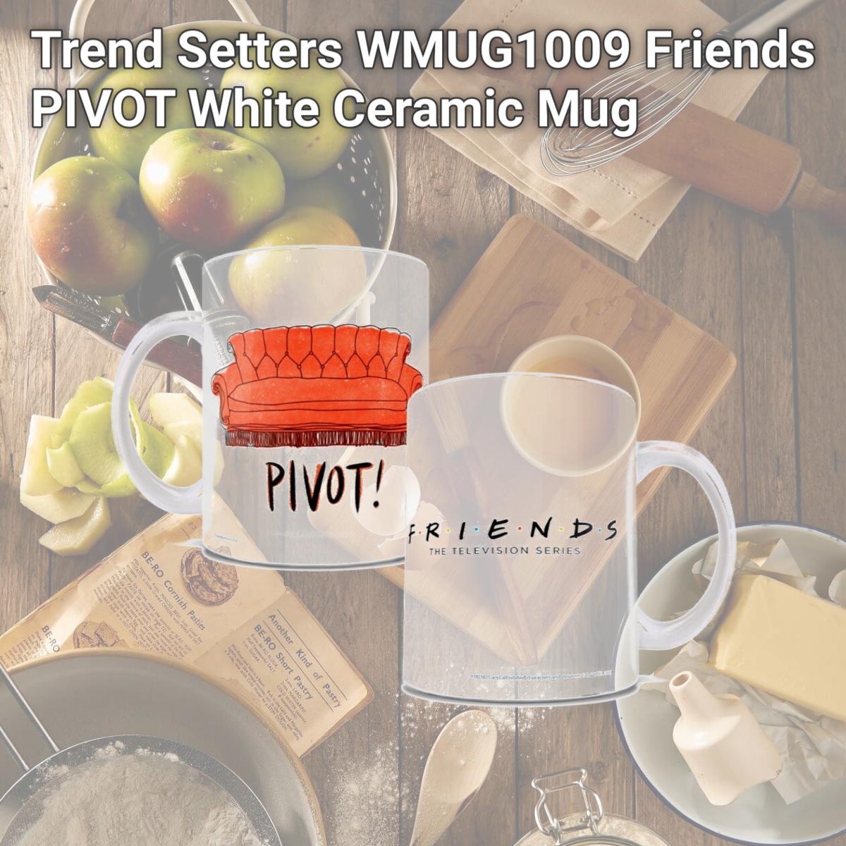 Picture of Trend Setters WMUG1009 Friends PIVOT White Ceramic Mug