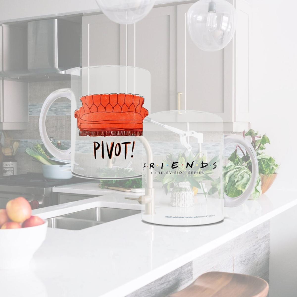 Picture of Trend Setters WMUG1009 Friends PIVOT White Ceramic Mug