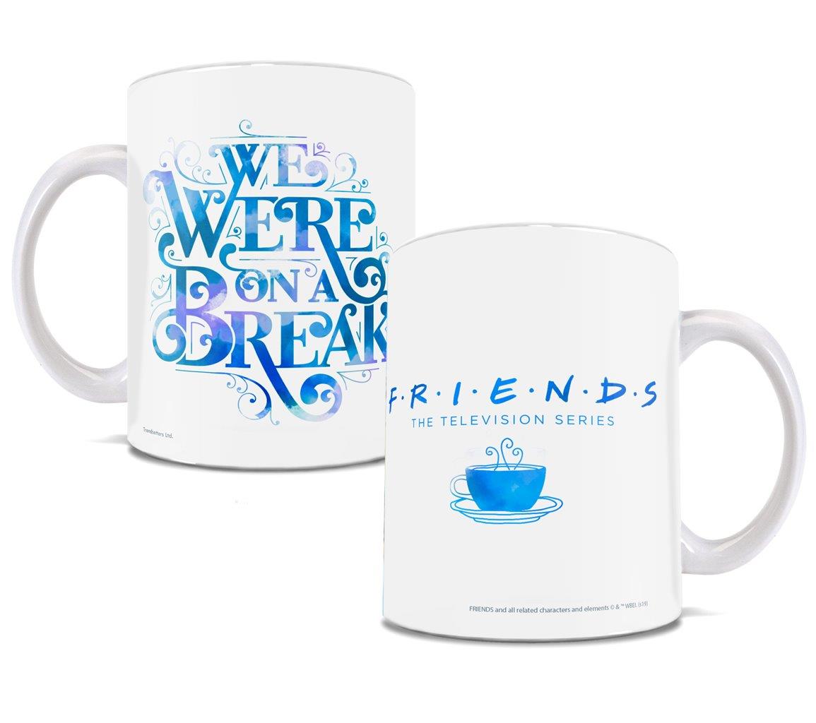 Wmug1010 Friends We Were On A Break White Ceramic Mug