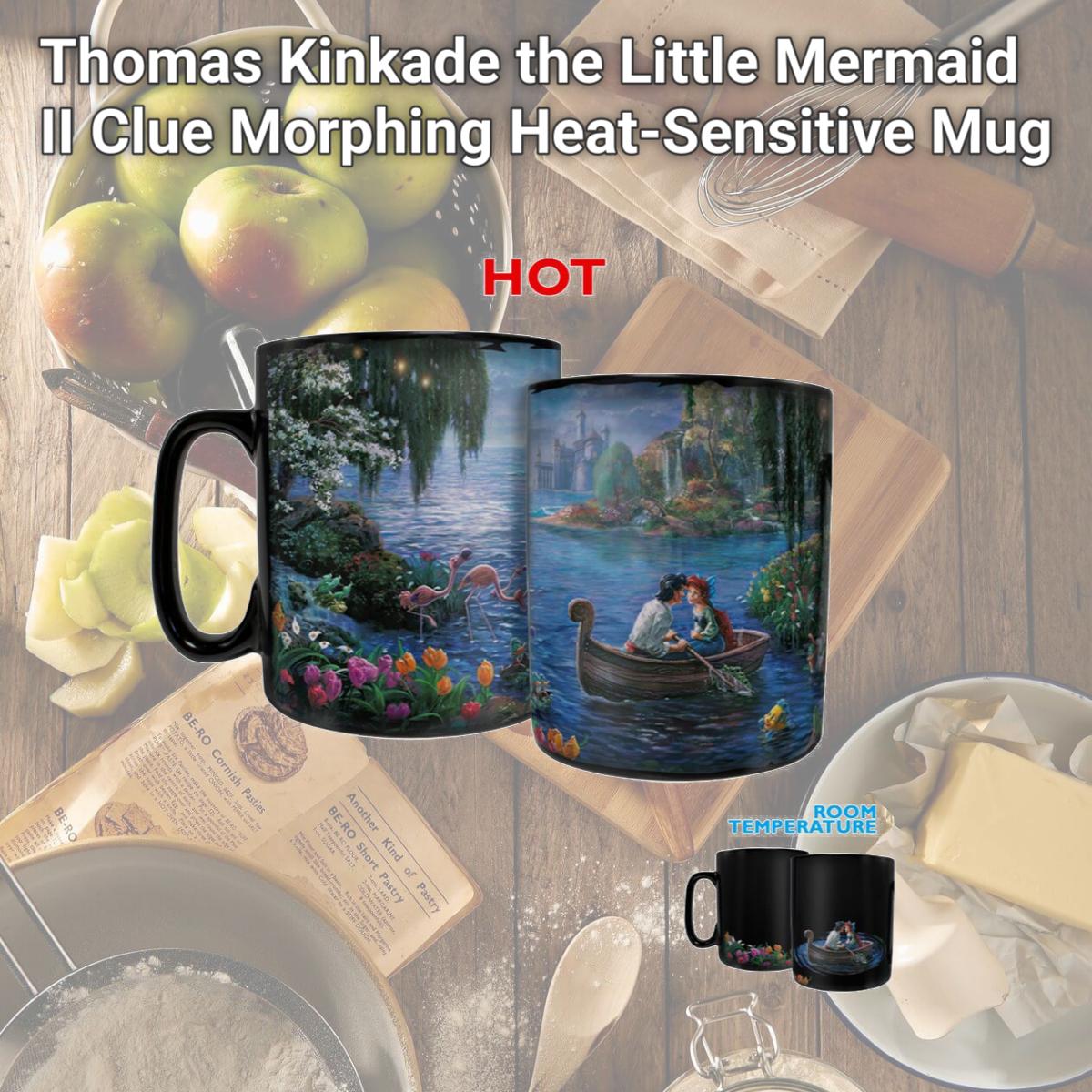 Picture of Trend Setters MMUGC956 Thomas Kinkade the Little Mermaid II Clue Morphing Heat-Sensitive Mug