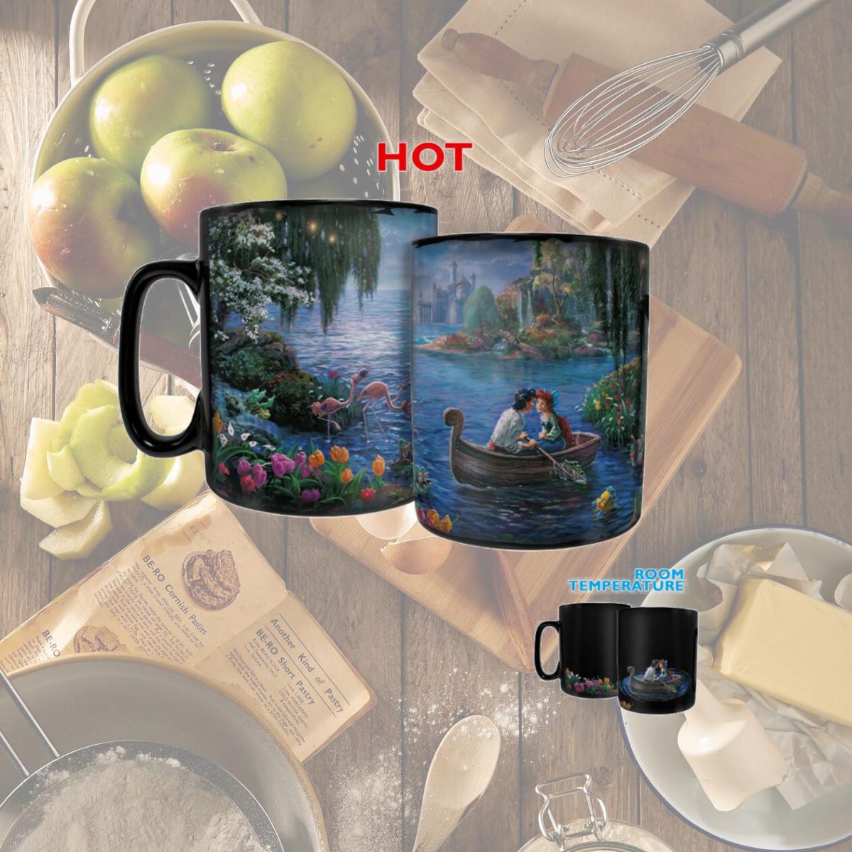 Picture of Trend Setters MMUGC956 Thomas Kinkade the Little Mermaid II Clue Morphing Heat-Sensitive Mug