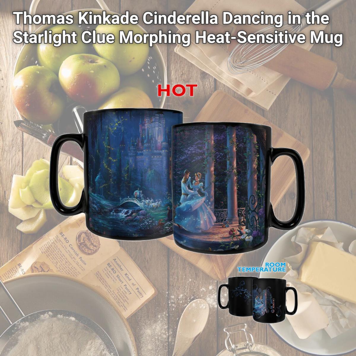 Picture of Trend Setters MMUGC957 Thomas Kinkade Cinderella Dancing in the Starlight Clue Morphing Heat-Sensitive Mug