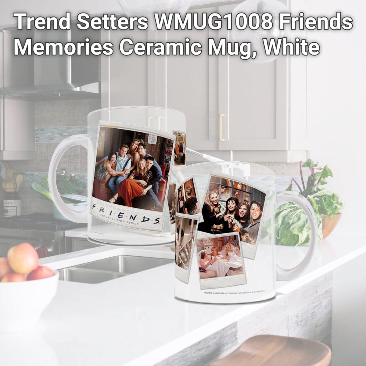Picture of Trend Setters WMUG1008 Friends Memories Ceramic Mug, White