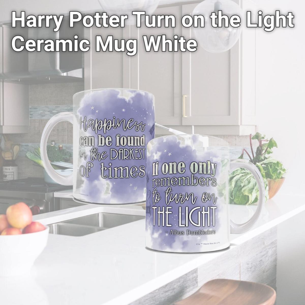 Picture of Trend Setters WMUG1063 Harry Potter Turn on the Light Ceramic Mug, White