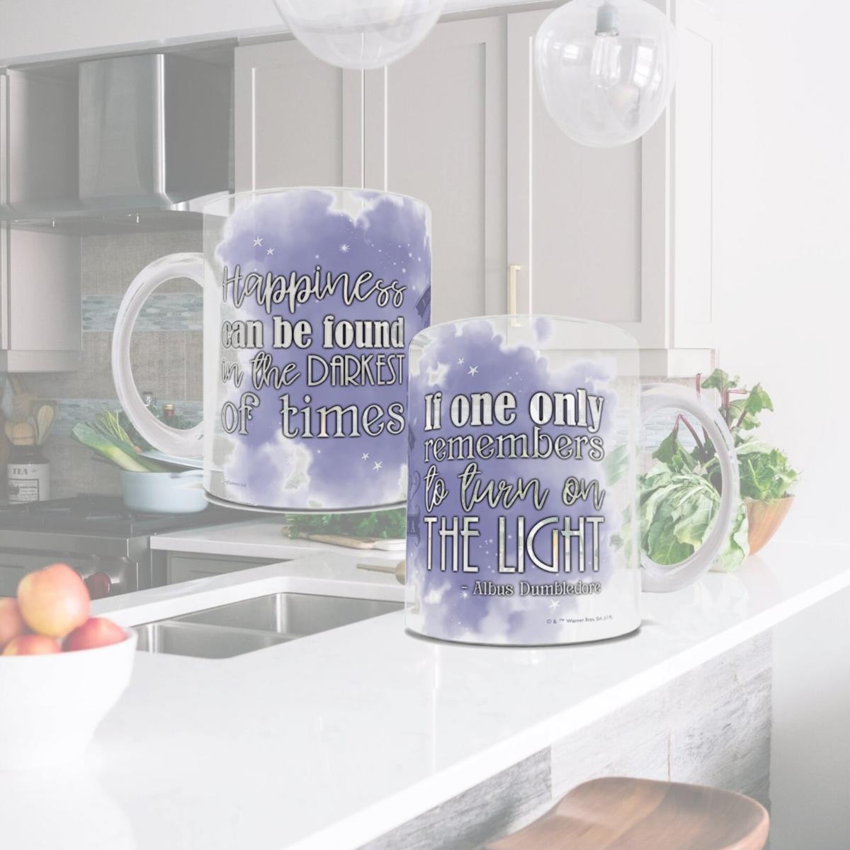 Picture of Trend Setters WMUG1063 Harry Potter Turn on the Light Ceramic Mug, White