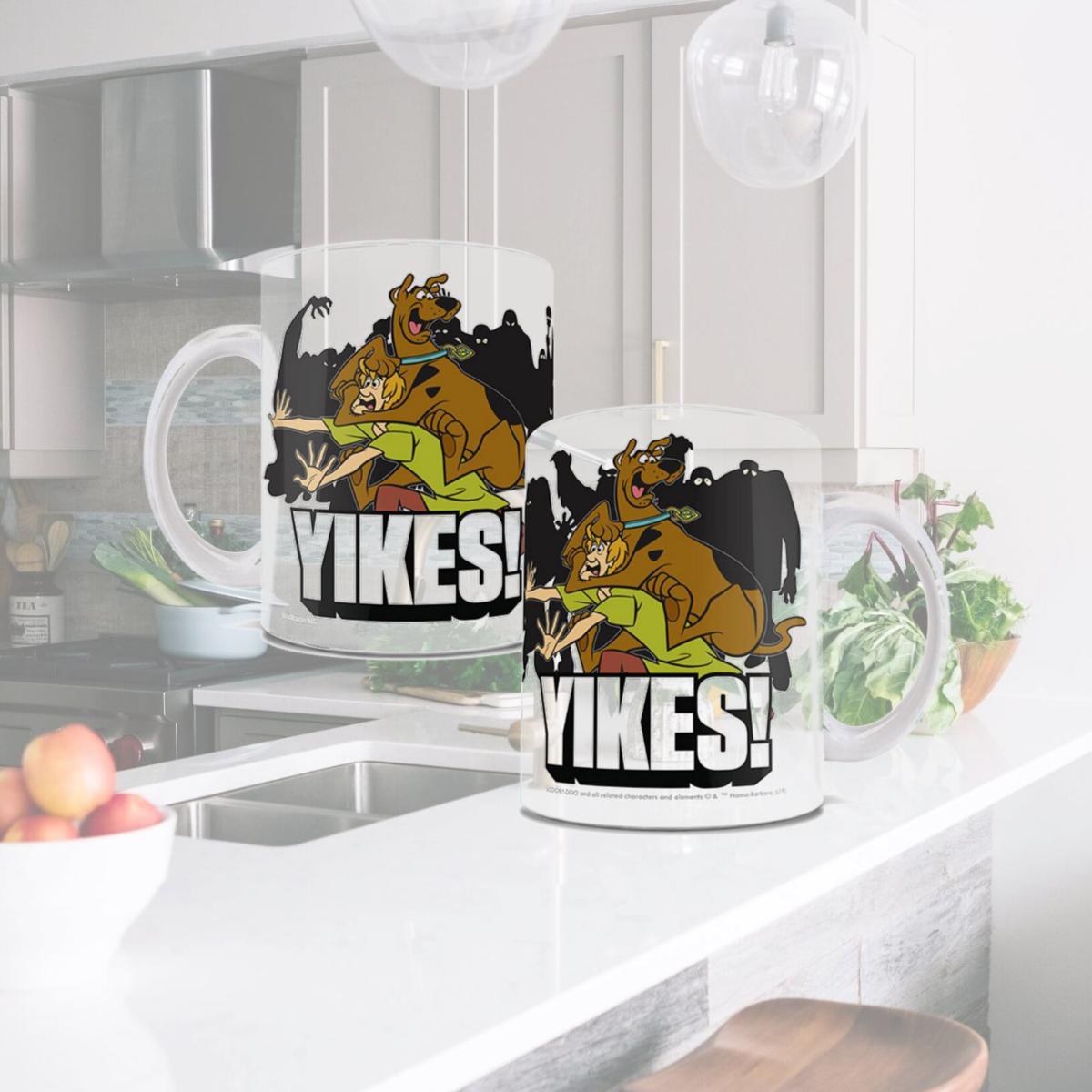 Picture of Trend Setters WMUG1075 Scooby Doo Yikes Ceramic Mug, White
