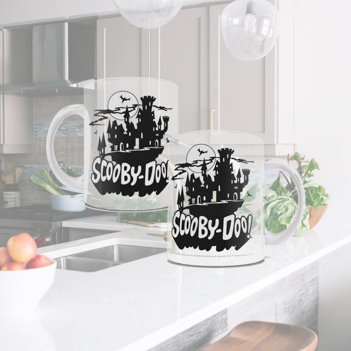 Picture of Trend Setters WMUG1077 Scooby Doo Spooky Mansion Ceramic Mug, White