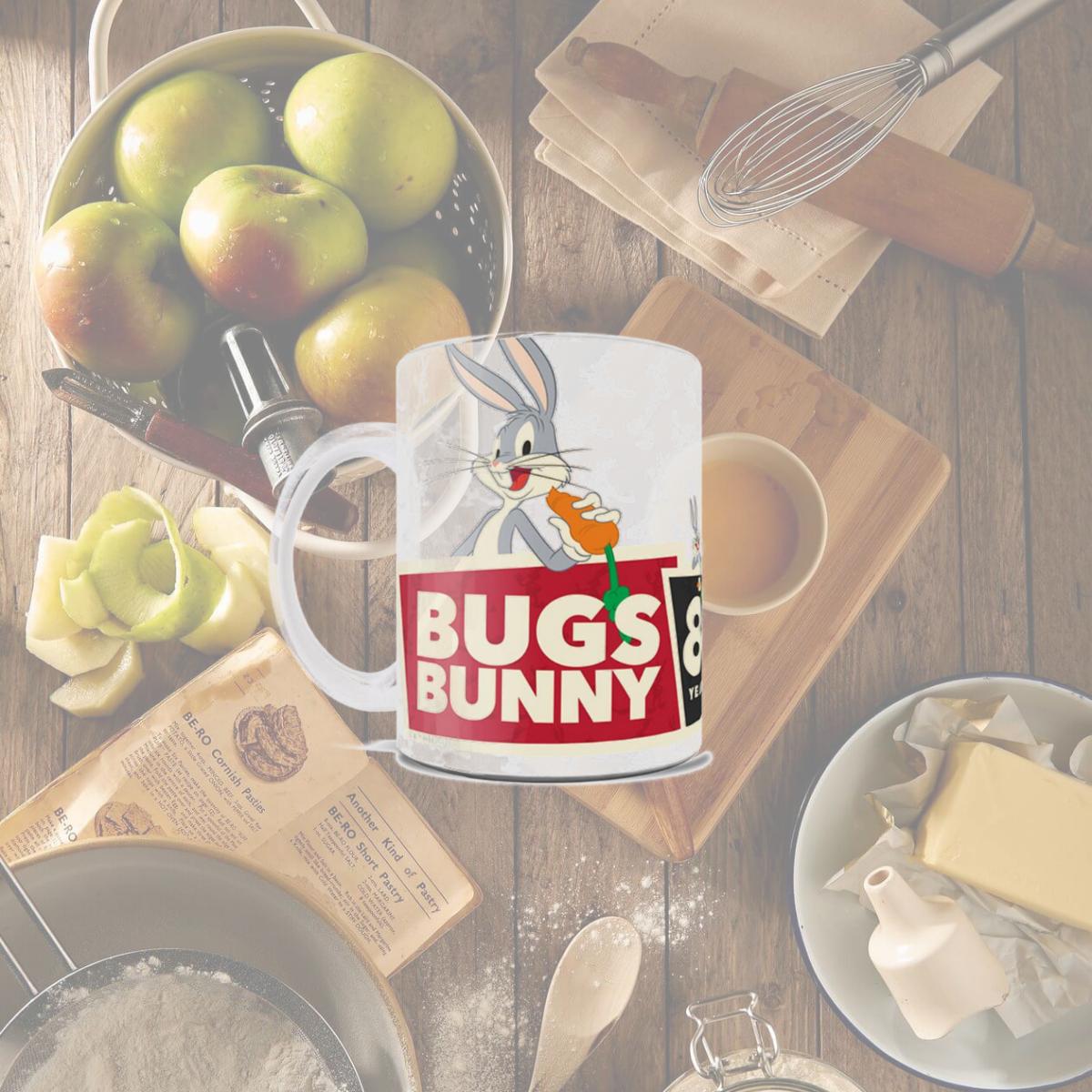 Picture of Trend Setters WMUG1133 Looney Tunes Bugs Bunny 80th White Ceramic Mug