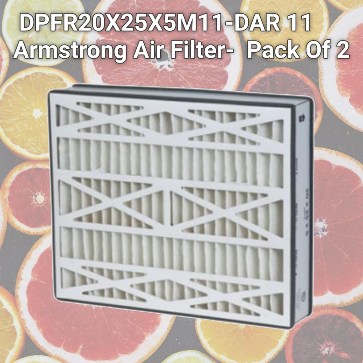 Picture of Merv DPFR20X25X5M11-DAR 11 Armstrong Air Filter-  Pack Of 2