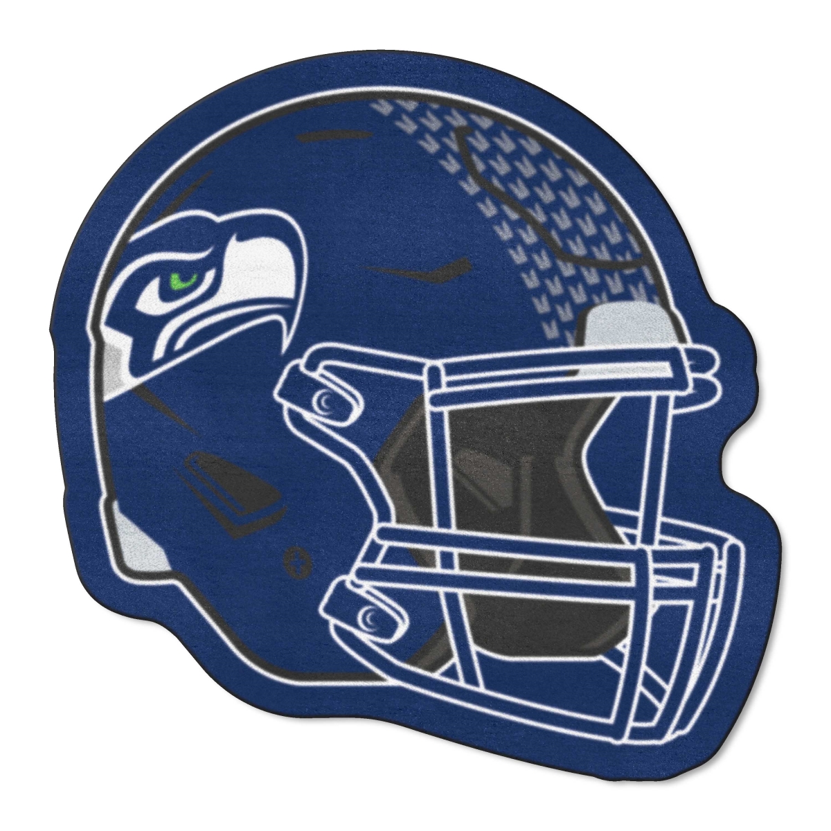 UPC 681620019759 product image for 31754 40 x 22.5 in. Seattle Seahawks Mascot Helmet Rug, Blue | upcitemdb.com