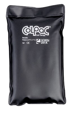 00-1562 7 X 11 In. Colpac Heavy-duty Reusable Black Urethane Cold Pack, Half Size