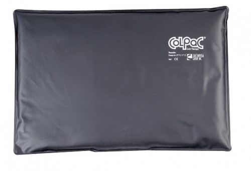 00-1556-12 11 X 21 In. Colpac Heavy-duty Black Urethane Reusable Cold Pack, Oversize - Pack Of 12