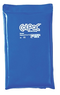 00-1506-12 7 X 11 In. Colpac Blue-vinyl Reusable Cold Pack, Half Size - Pack Of 12