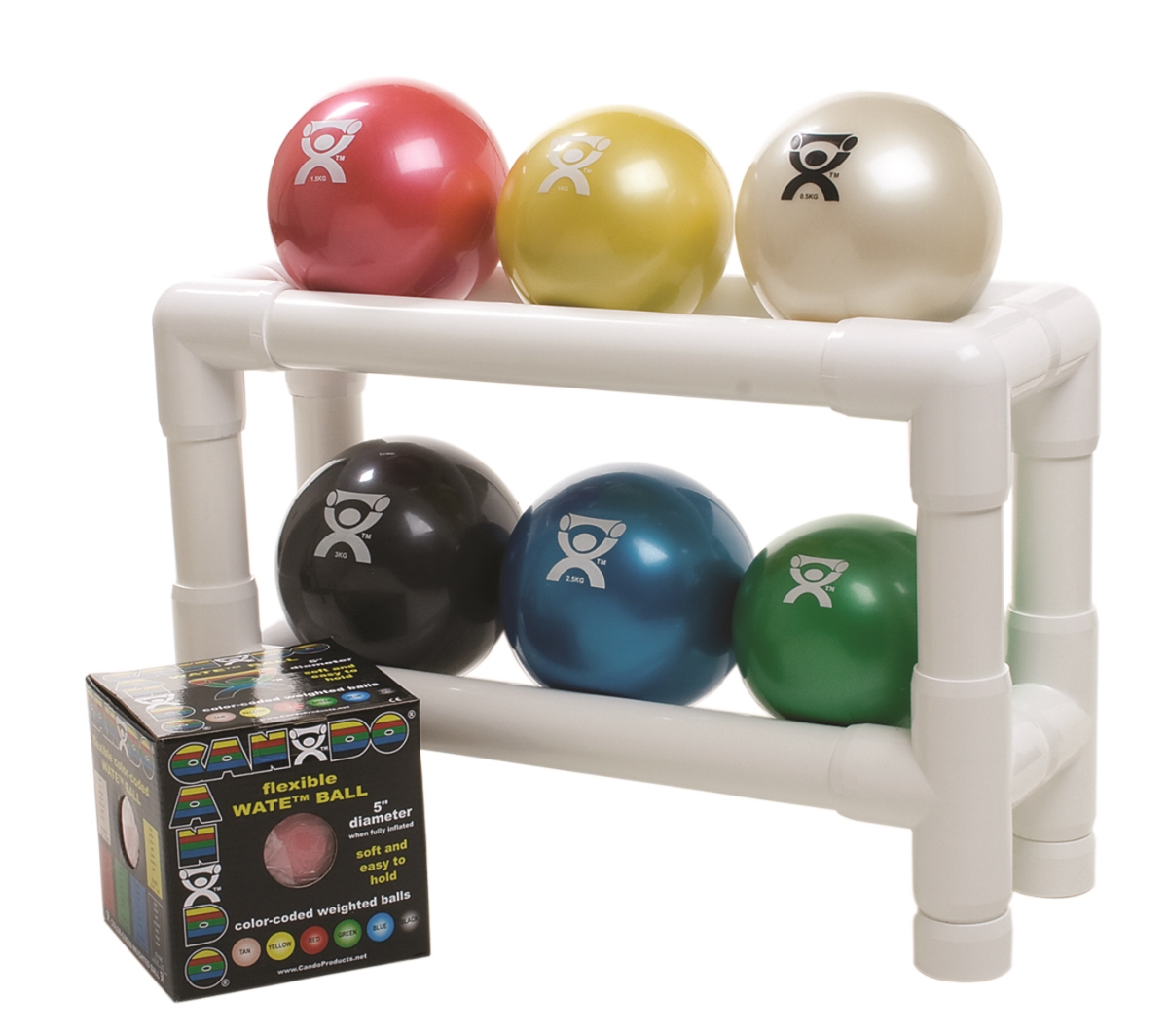 10-3167 2 Tier 6 Ball Rack Accessory