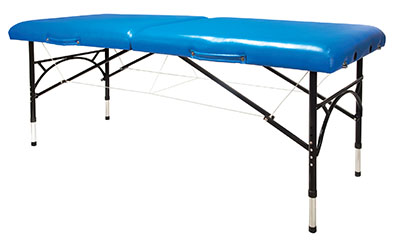 15-3742b Aluminum Massage Table, Blue