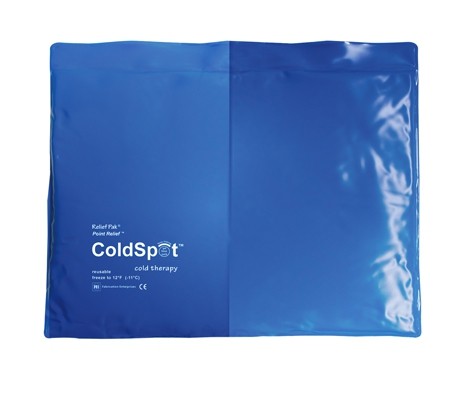 11-1000-12 11 X 14 In. Relief Pak Blue-vinyl Reusable Cold Pack, Standard - Pack Of 12