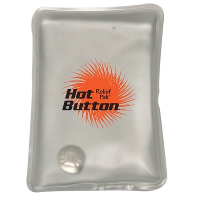 11-1025-12 3.5 X 5.5 In. Relief Pak Hot Button Instant Reusable Hot Compress, Small - Pack Of 12