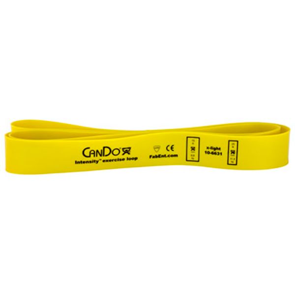 UPC 724086285495 product image for 10-6631 40 in. CanDo Intensity Exercise Loop, Yellow - Extra Light | upcitemdb.com