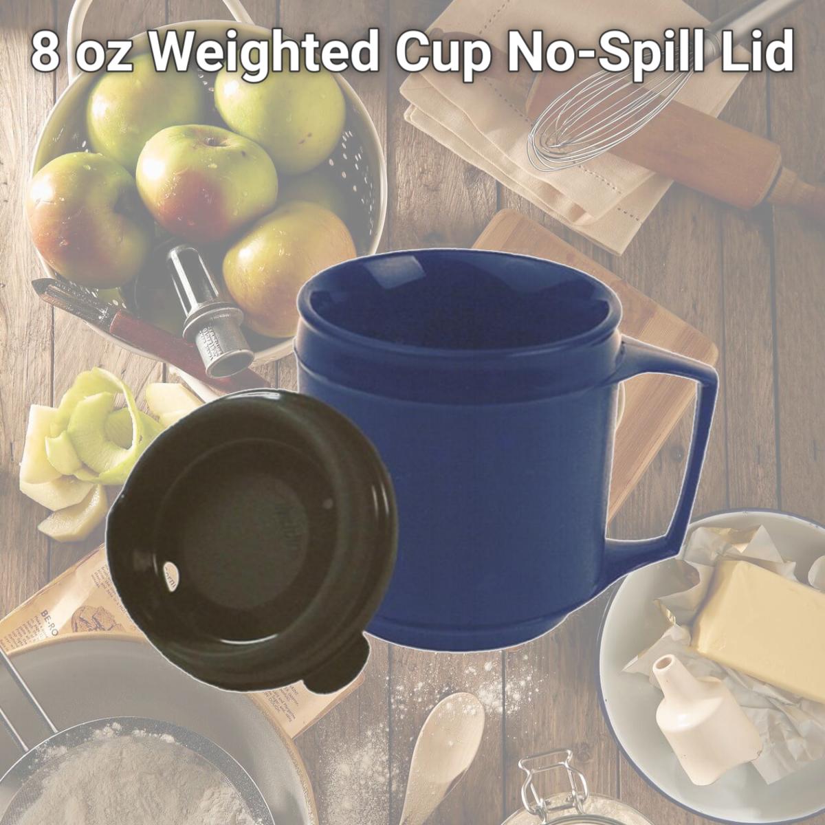 Picture of Fabrication Enterprises 60-1205 8 oz Weighted Cup, No-Spill Lid