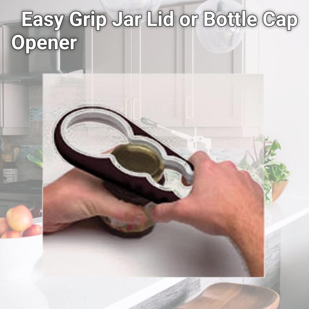 Picture of Fabrication Enterprises 60-0000 Easy Grip Jar Lid or Bottle Cap Opener