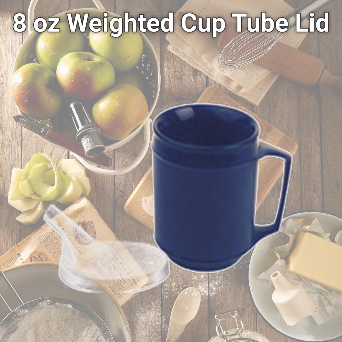 Picture of Fabrication Enterprises 60-1206 8 oz Weighted Cup, Tube Lid