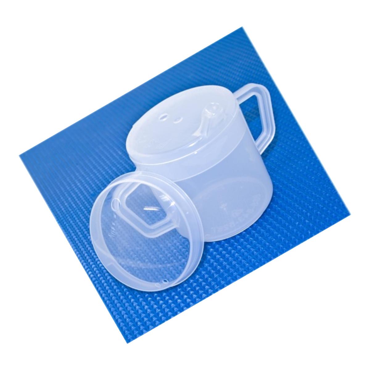 Picture of Fabrication Enterprises 60-1012 8 oz Independence 2-Handled Mug with 2 Lids