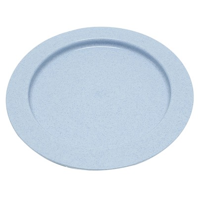 62-0110 9 In. Inner Lip Plastic - Plate, Blue