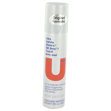 517809 2.5 Oz Designer Imposters You Deodorant Body Spray For Unisex
