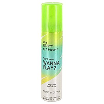 531934 2.5 Oz Designer Imposters Wanna Play Body Spray For Women