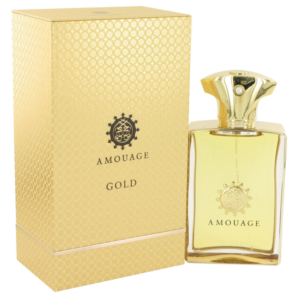 512989 3.4 Oz Eau De Parfum Spray Gold Cologne For Mens