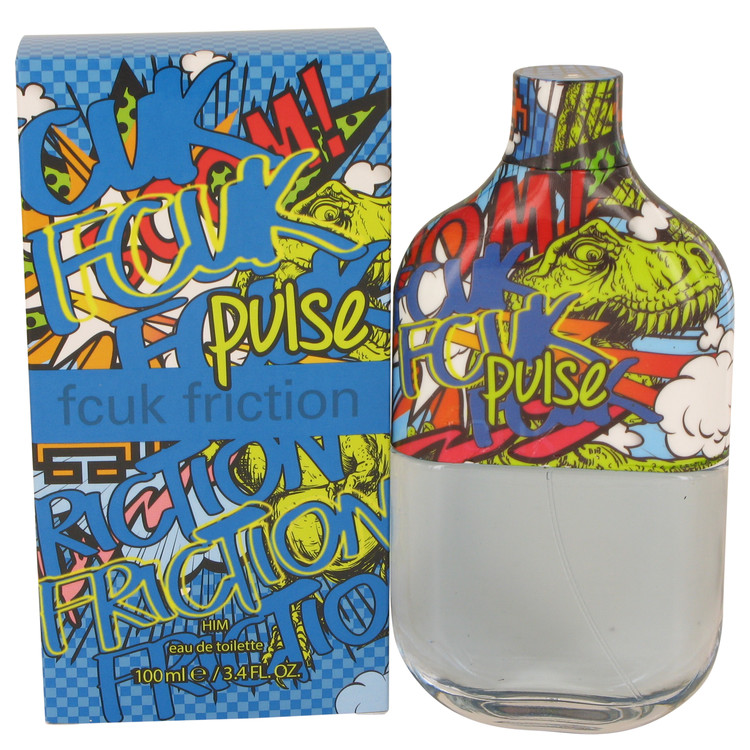 535943 3.4 Oz Fcuk Friction Pulse Perfume For Mens