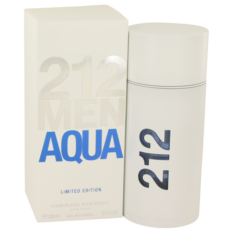 538758 212 Aqua By Eau De Toilette Spray For Men, 3.4 Oz