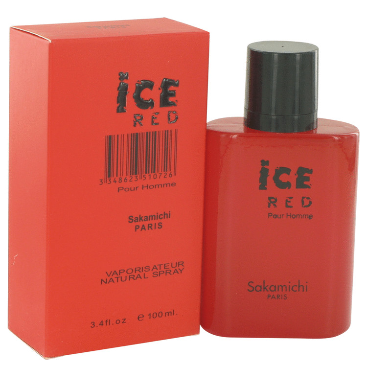 Sakamichi 514894 Ice Red By Sakamichi Eau De Parfum Spray For Men, 3.4 Oz