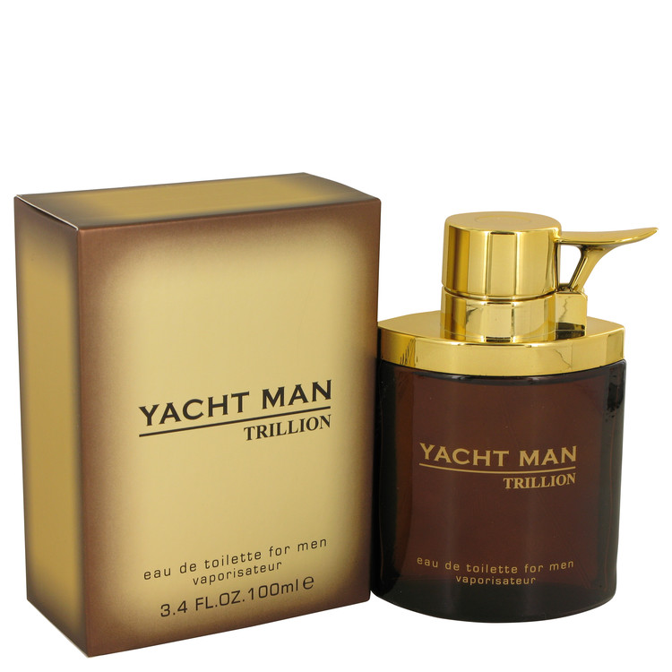 539074 Yacht Man Trillion By Eau De Toilette Spray For Men, 3.4 Oz