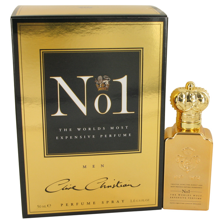 536294 No. 1 Pure Perfume Spray For Men, 1.6 Oz