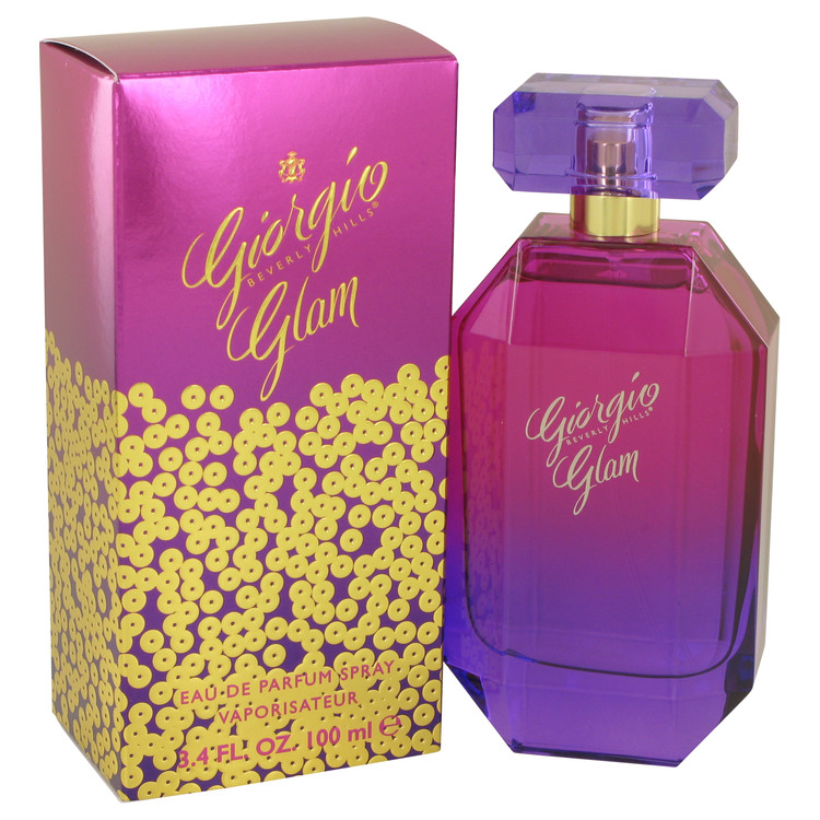 539402 Giorgio Glam By Eau De Parfum Spray For Women, 3.4 Oz