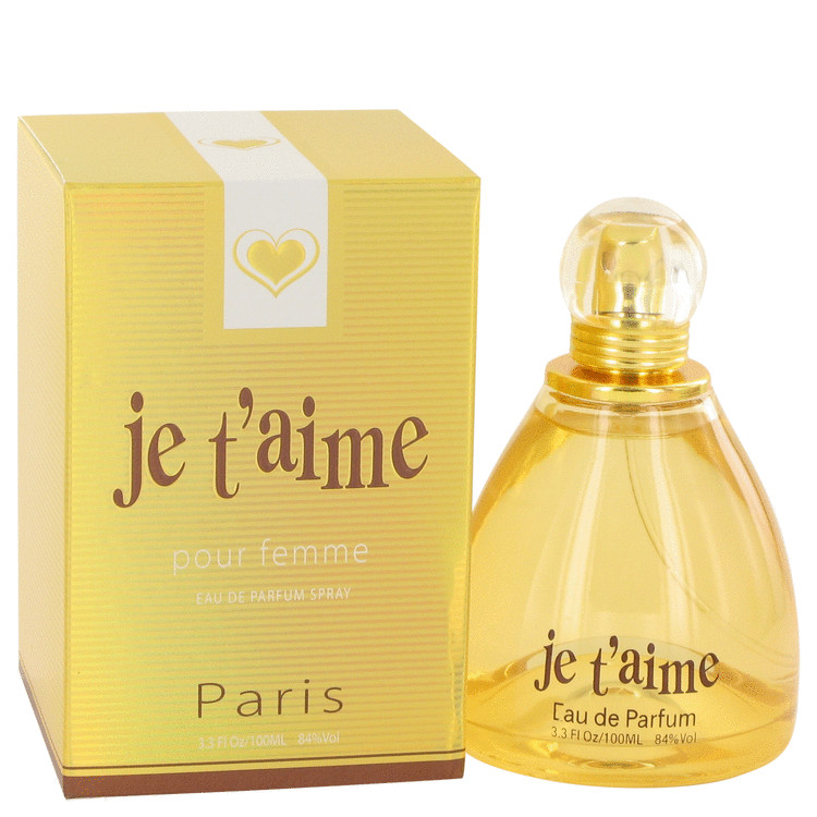 529202 3.3 Oz Je Taime By Eau De Parfum Spray For Women