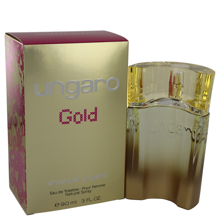 541038 3 Oz Ungaro Gold By Eau De Toilette Spray For Women