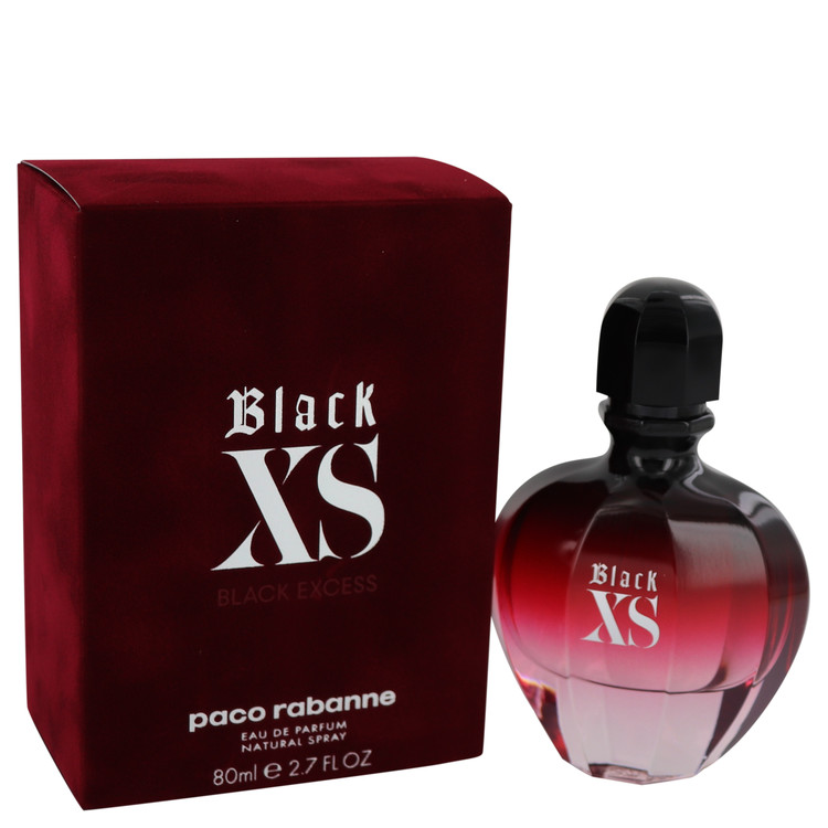 540567 2.7 Oz Black Xs Eau De Parfum Spray For Womens