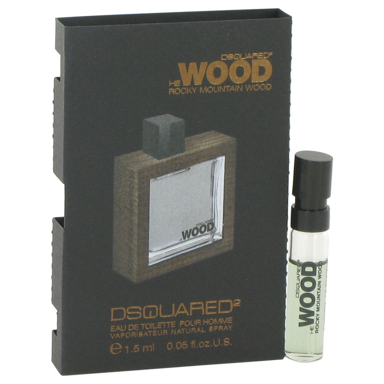 516629 0.05 Oz He Wood Rocky Mountain Wood Vial Fragrance For Mens